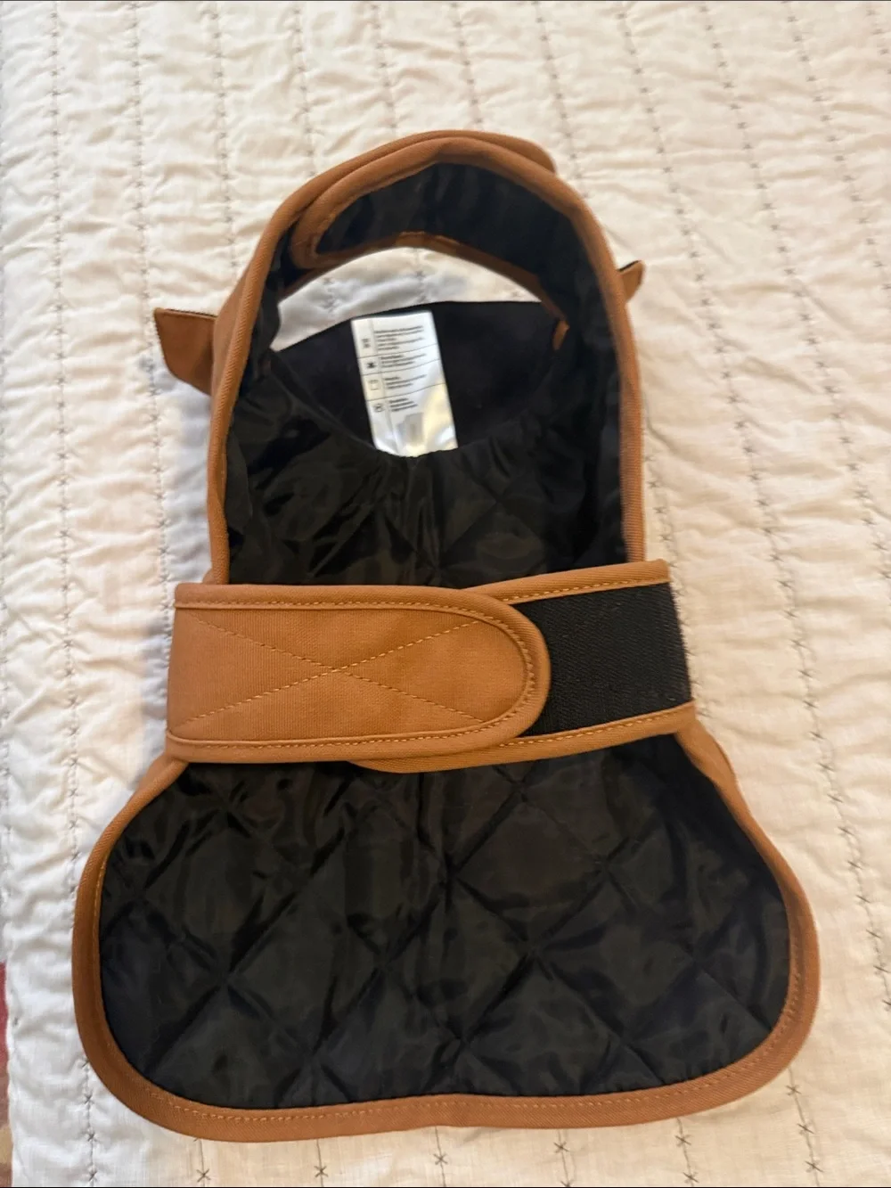Carhartt Brown/Tan Insulated Dog Coat with Pockets